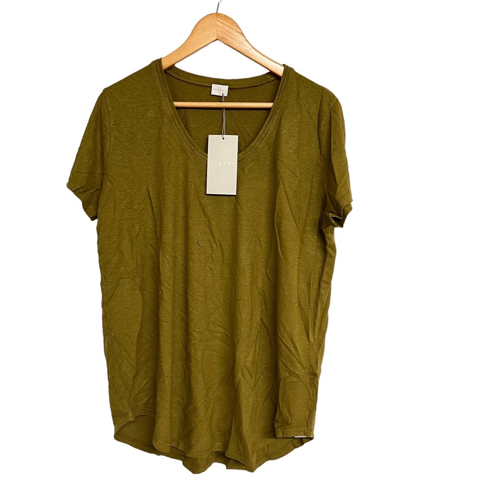 New Poetry Scoop Neck T-Shirt